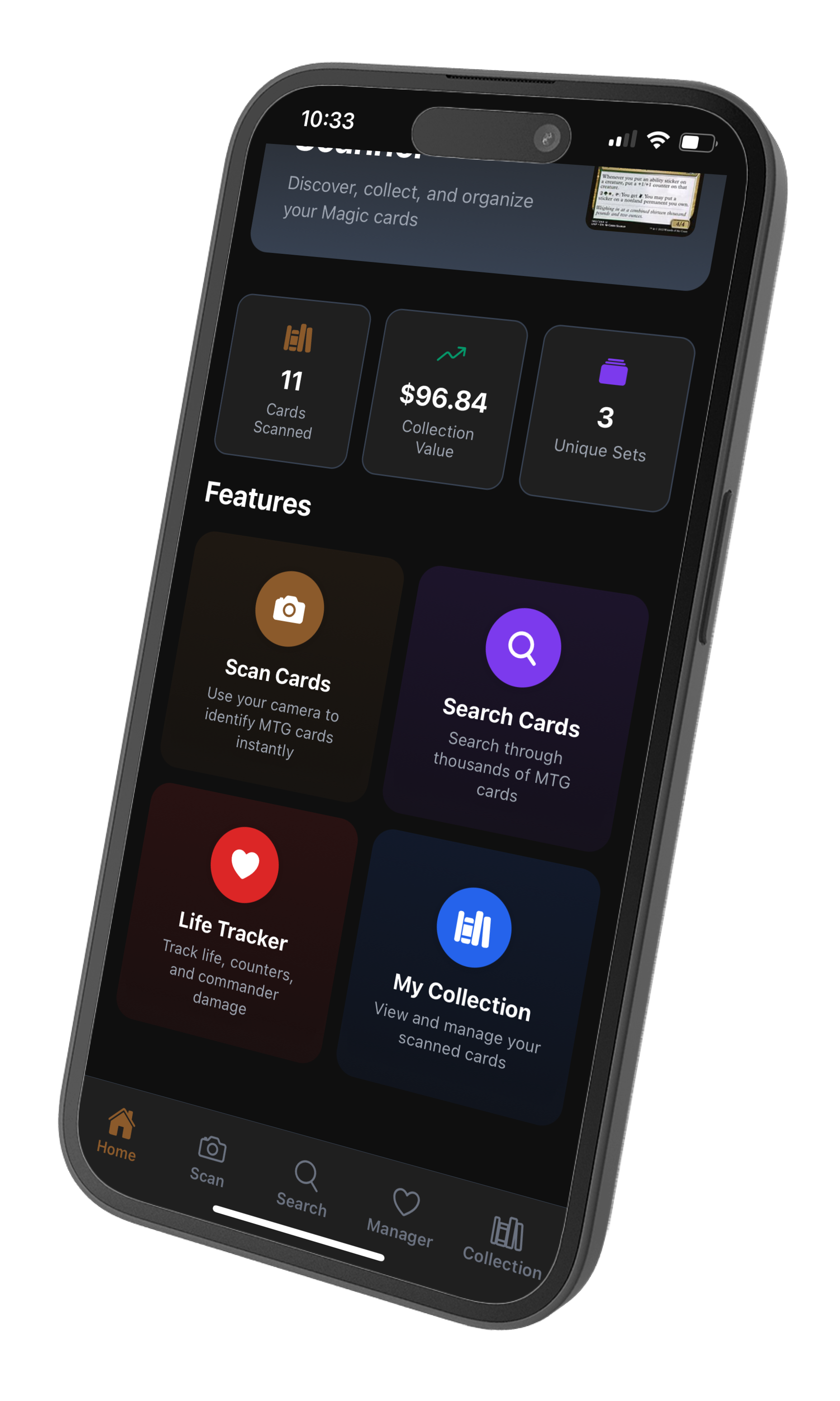 An image of the chat feature